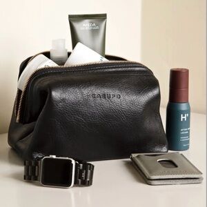 CASUPO leather toiletry dopp kit BAG